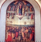 L'Assunta, opera del Perugino - cappella dell'Assunta o Famiglia Milano